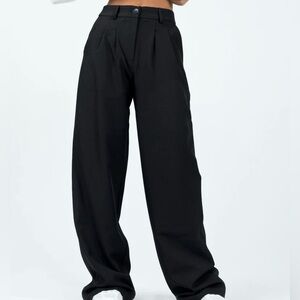 Princess Polly Black Archer Pants